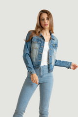 Short Denim Jacket for Women