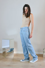 Straight Jeans for Women Old Look