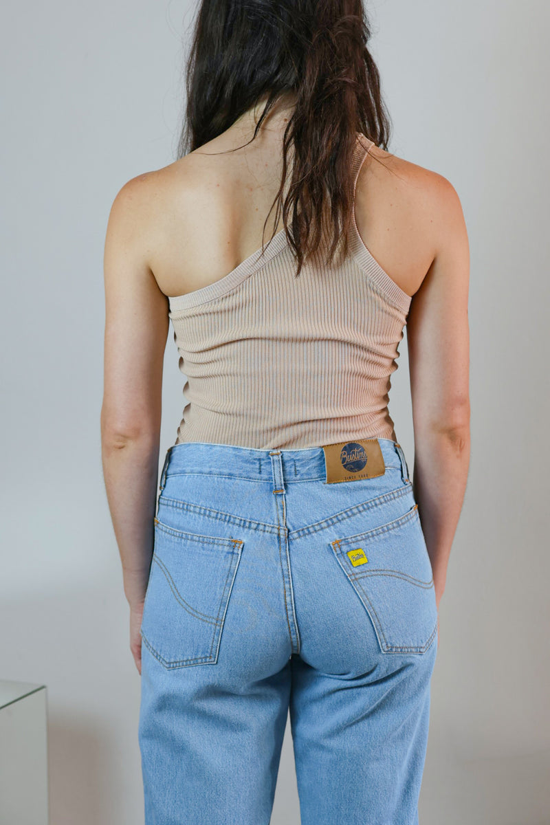 Straight Jeans for Women Old Look