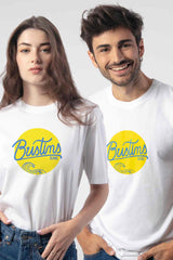 Bustins Yellow Lettering T-Shirt Unisex