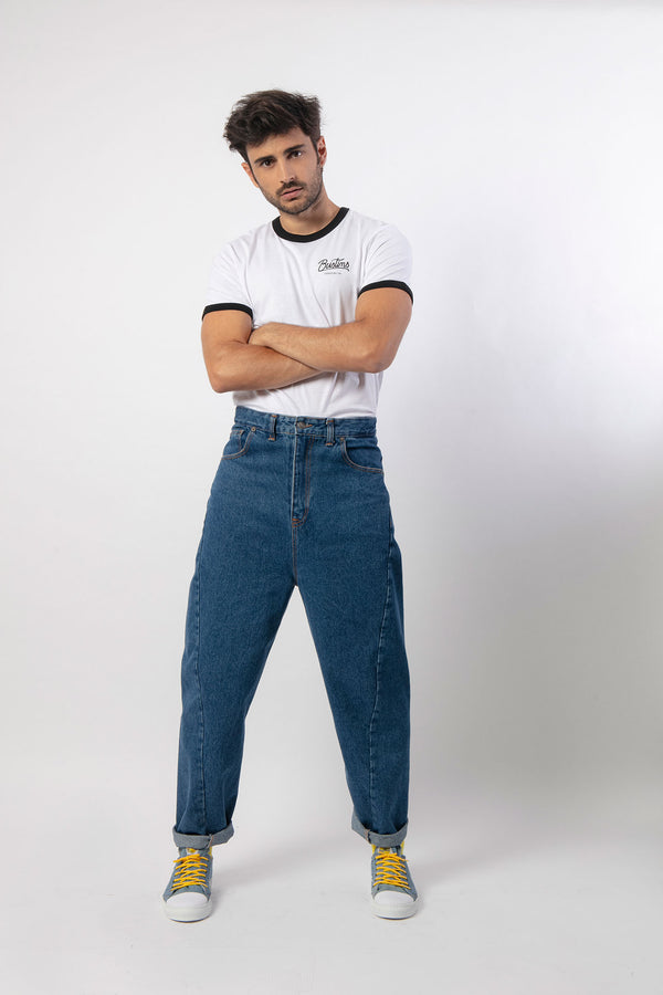 Jeans Para Hombres Baggy Para Hombres Marcas Pantalones Anchos