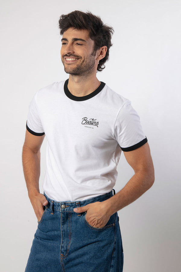 Camiseta de Algodón Orgánico Blanca para Hombre