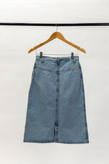 Women's vintage denim skirt