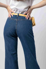 Backside of women's jeans
