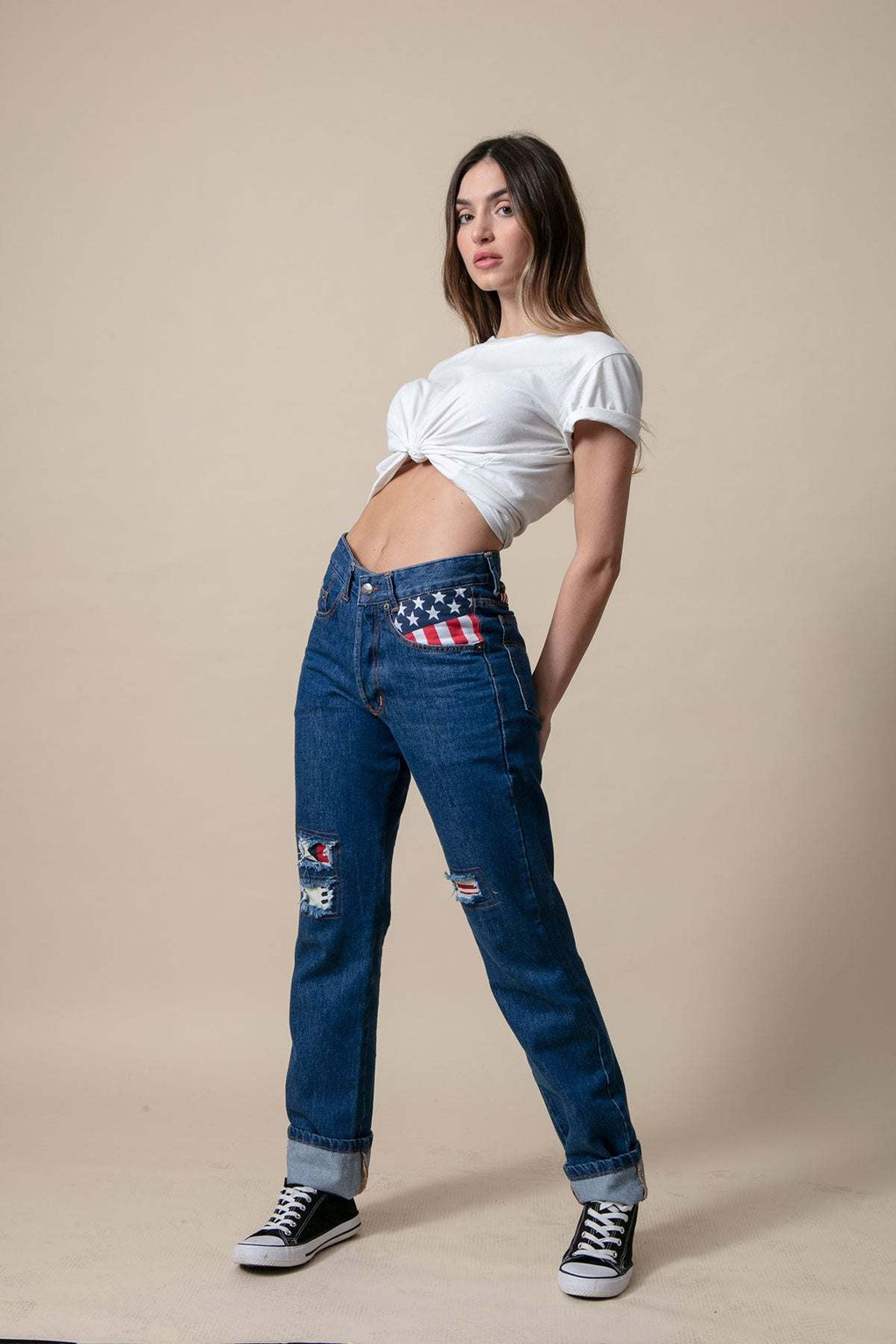 Pantalones Vaqueros Rotos de Mujer USA – Bustins Jeans